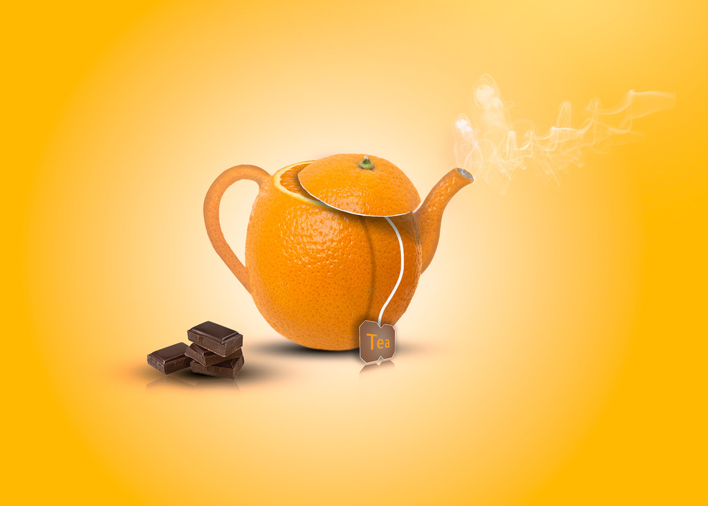 Orange and Chocolate by rosiekerr