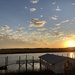 Sunset at the seafood restaurant tonight  by congaree