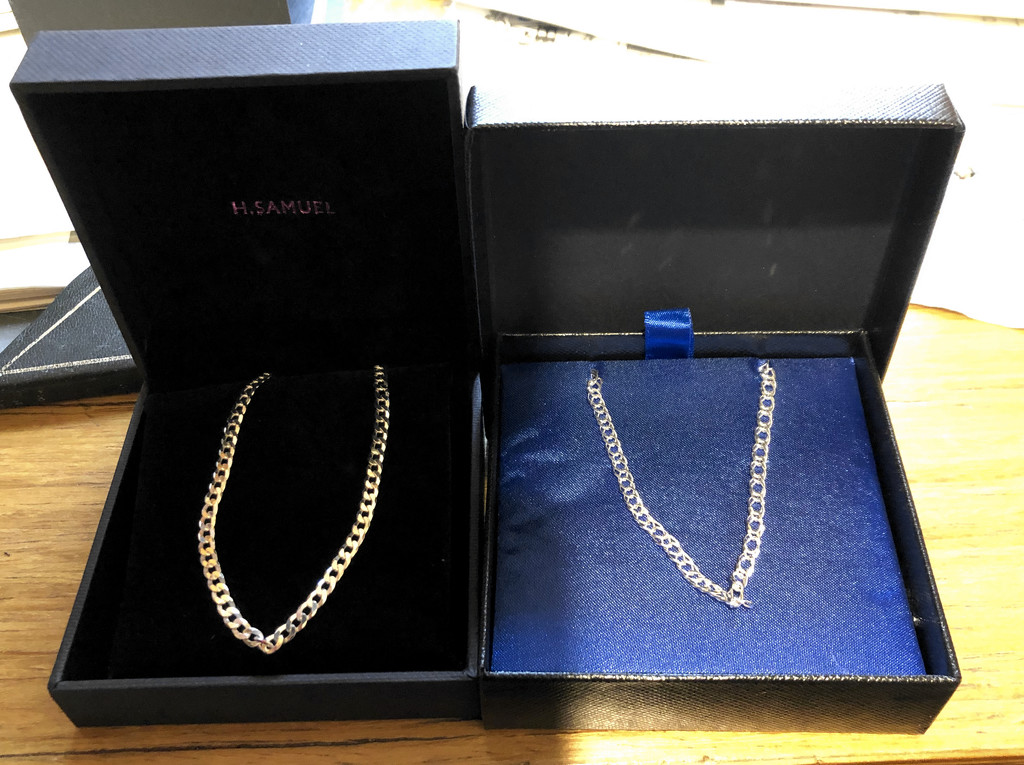 Silver Necklaces by arkensiel