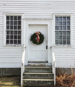 1st Jan 2020 - Wreath on White Door