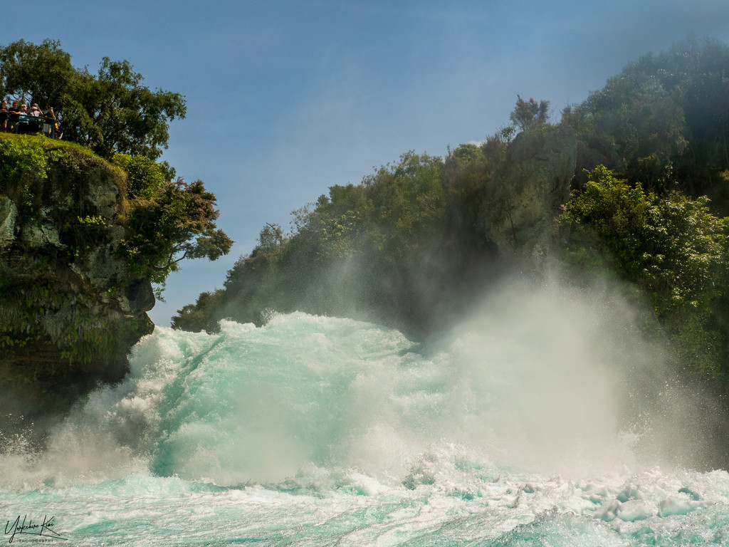 From the Base of the Huka Falls by yorkshirekiwi
