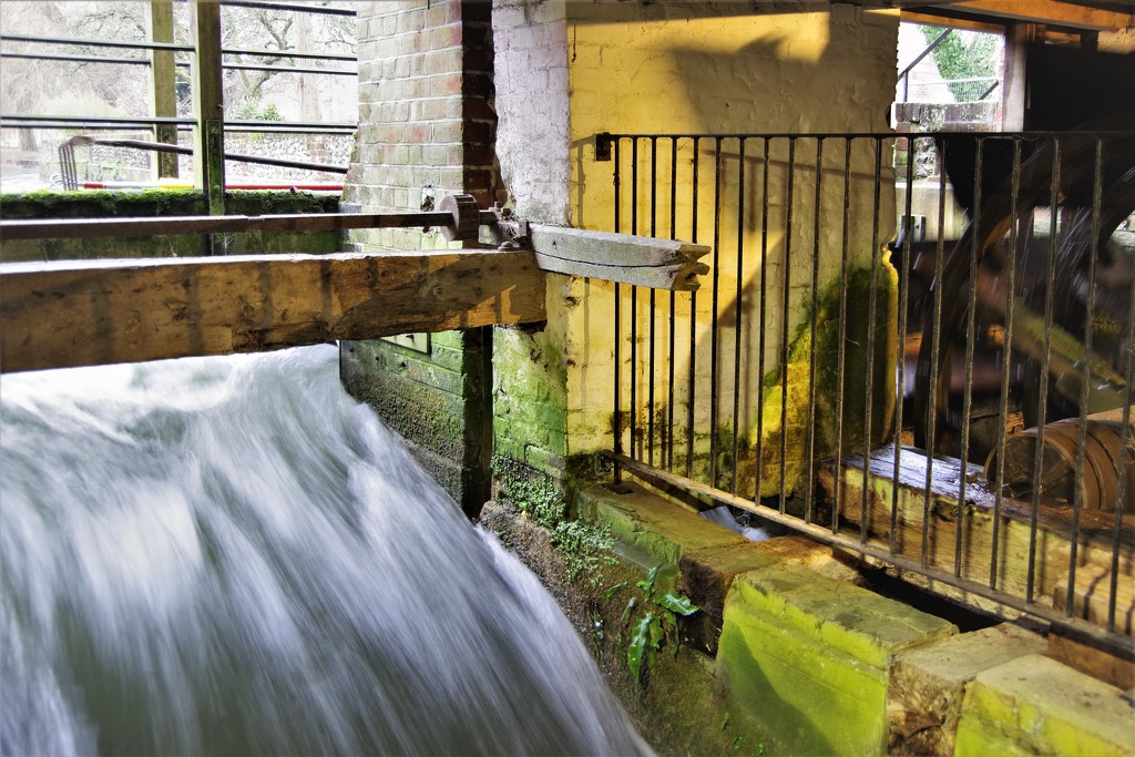 A Torrent to Drive a Water Wheel by thedarkroom