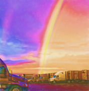 7th Jan 2020 - Trucker's Rainbow