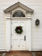 8th Jan 2020 - White Door with Wreath