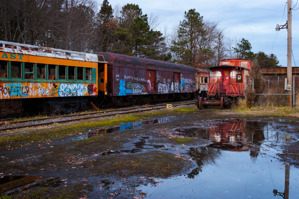 Train Cars From Times Past by swchappell