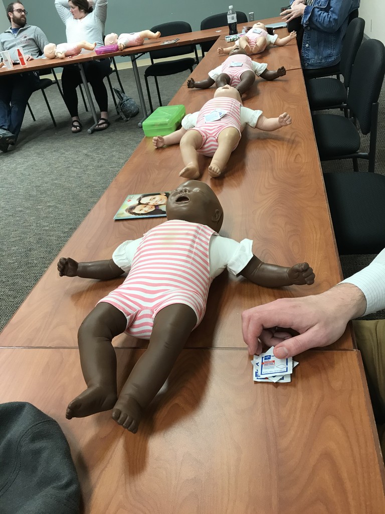 Baby CPR class by gratitudeyear