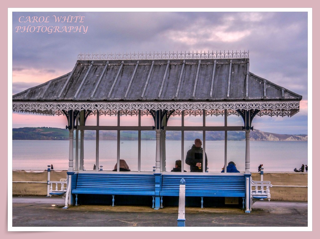 Take A Seat And Gaze At The View,Weymouth by carolmw