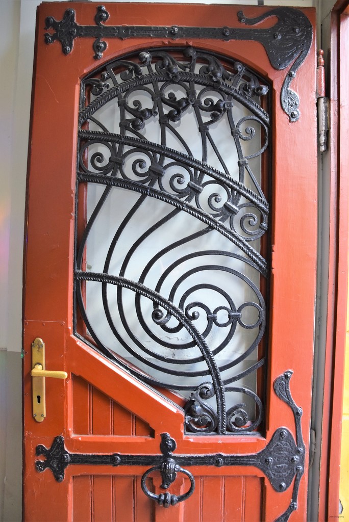 ornate gate door by kork