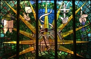 11th Jan 2020 - A beautiful stained glass window at the place I am teaching this weekend - for the final time :-(
