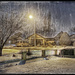 Snowy winter night by jeffjones