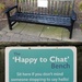 The 'Happy to Chat' Bench by fishers