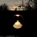 Leipzig, bridge at sunset by vincent24