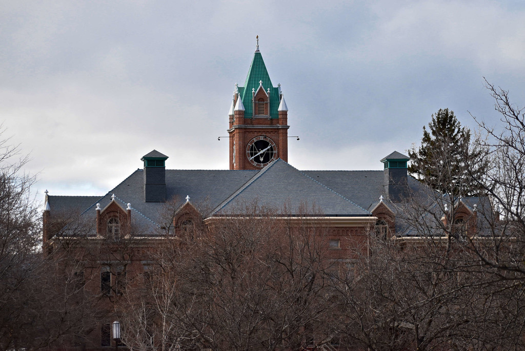 Main Hall-University of Montana by bjywamer