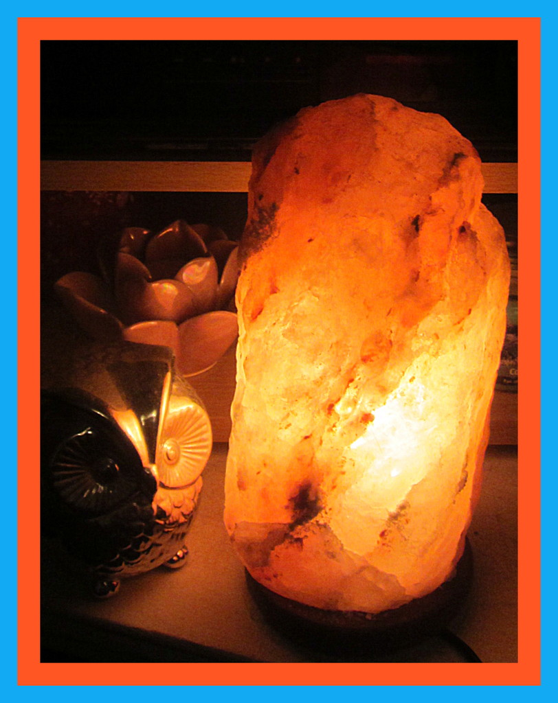 Rock Salt lamp. by grace55