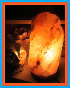 14th Jan 2020 - Rock Salt lamp.