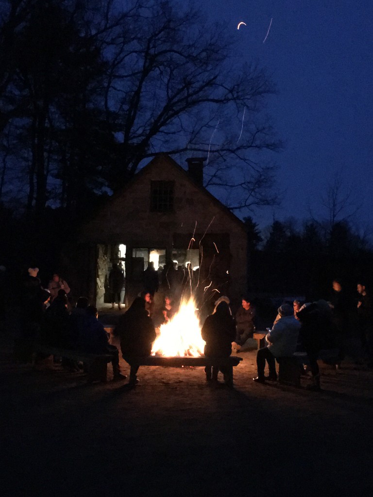 Bonfire at Old Sturbridge Village by clay88