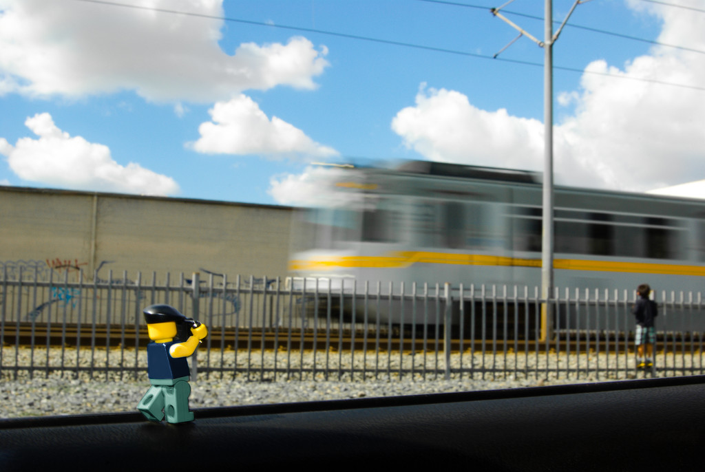 (Day 335) - Train Watching by cjphoto