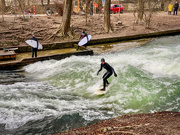 14th Jan 2020 - Surfing on the Isar