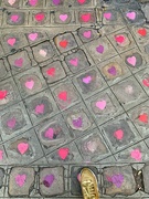18th Jan 2020 - Pink and Purple Hearts in Paris. 