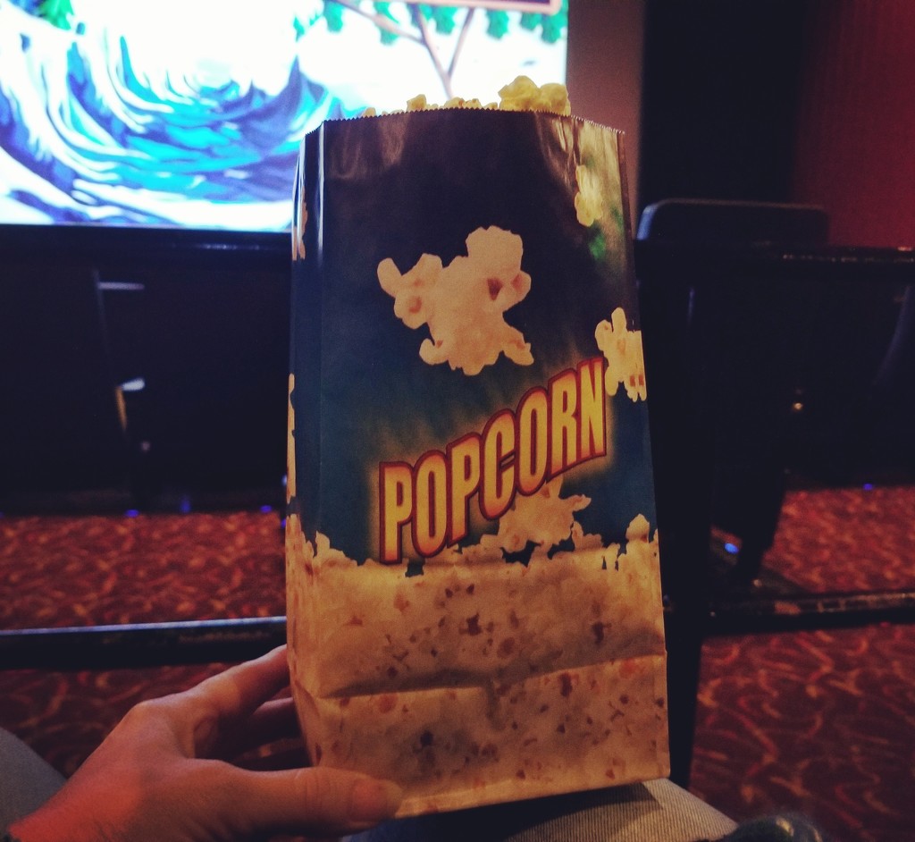 Celebrating National Popcorn Day by scoobylou