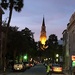 Evening view of St. Philip’s Church in Charleston’s historic district by congaree