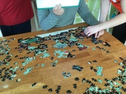 20th Jan 2020 - breaking out a puzzle for savannah!