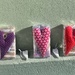 Purple, pink and red hearts.  by cocobella