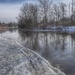 Ice along the river  by amyk