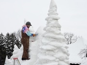 23rd Jan 2020 - Snow sculpture 