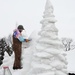 Snow sculpture  by amyk
