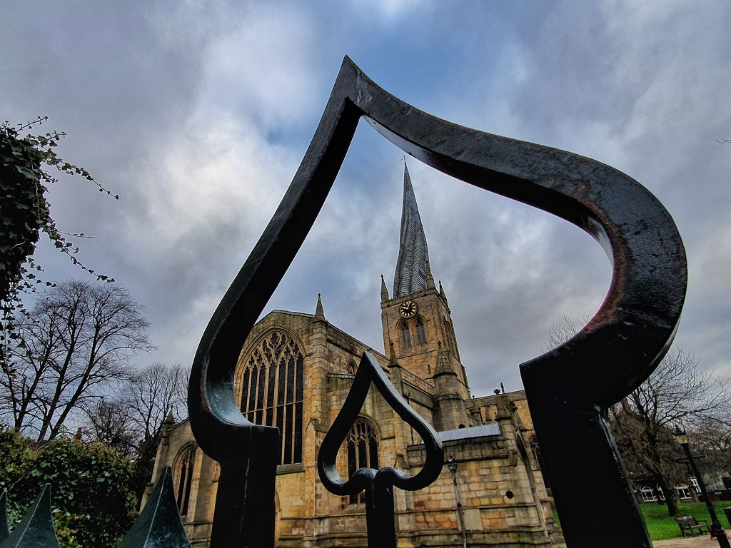 Chesterfield crooked spire by isaacsnek