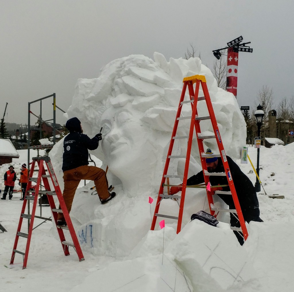 USA Snow Sculptors by harbie