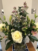 23rd Jan 2020 - Flowers in the new office