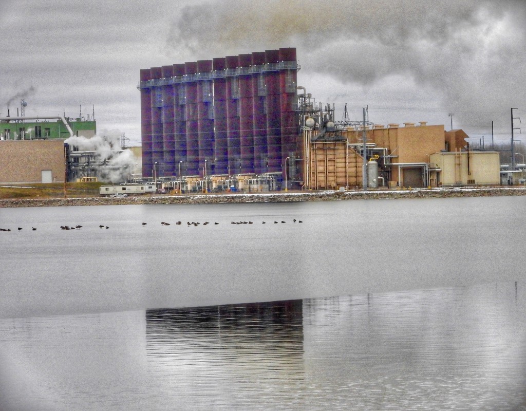 industrial reflection by amyk