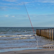 2nd Feb 2020 - If you can walk between the bollards with your pole you can fish in the Gulf of Mexico! 