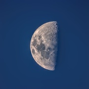 4th Feb 2020 -  Moon two night ago