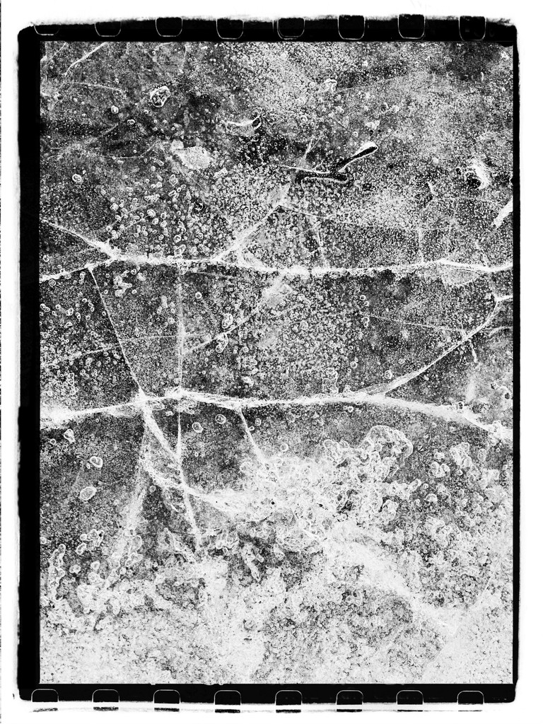 Ice abstract texture by jeffjones