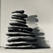 Stone stack and shadow. by lellie