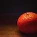 Dark Food: Single Orange  by mzzhope