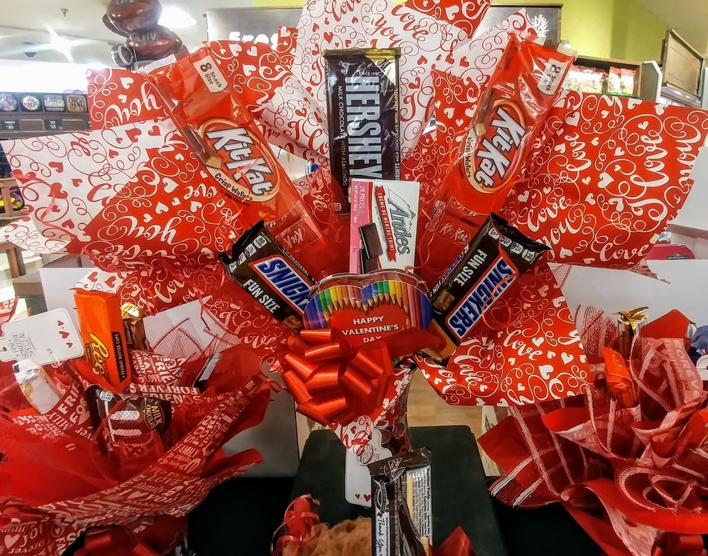 Valentines Candy Bars by harbie