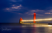 8th Feb 2020 - Grand Haven Lighthouse on Lake Michigan 