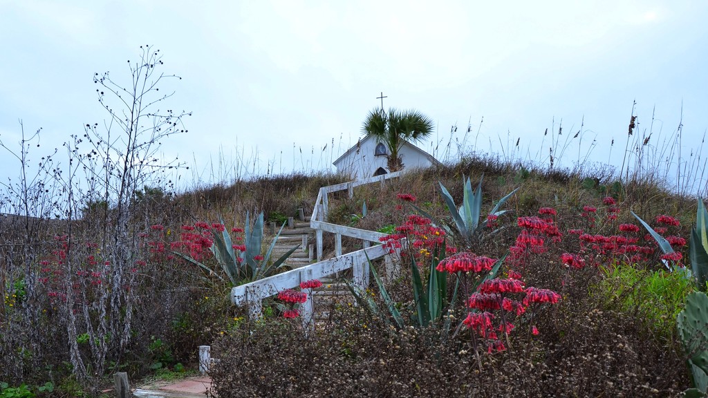 22 steps to the Little Chapel on the Dunes by louannwarren