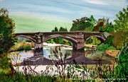 10th Feb 2020 - Stretching the river (painting)