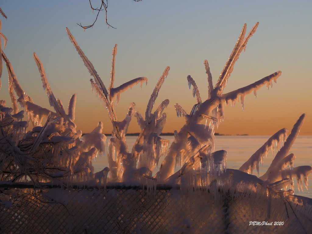 Sun-lit Ice Sculptures 2 by selkie