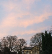 10th Feb 2020 - Early evening clouds