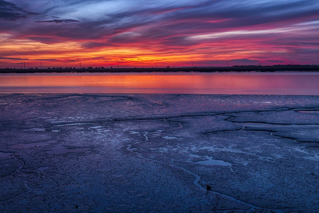 Jekyll River Sunset by kvphoto