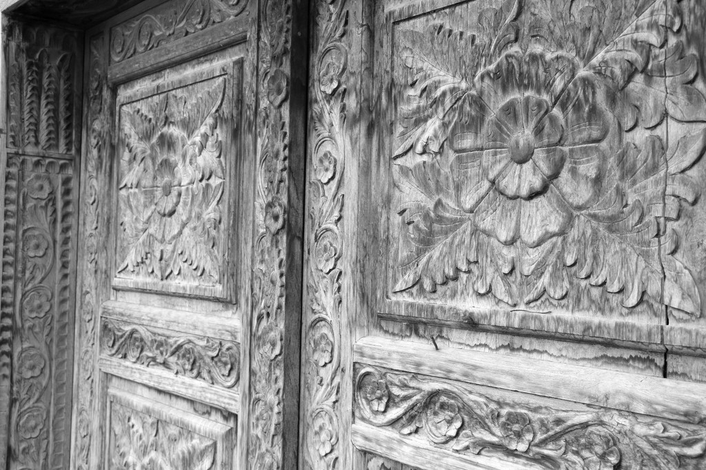Wooden door by ingrid01