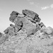 Rocks on a mountain by ingrid01