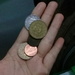Tunisian Coins and one cent $ by arnica17