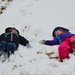 Our Youngest Two Grandchildren In Snow by bigdad